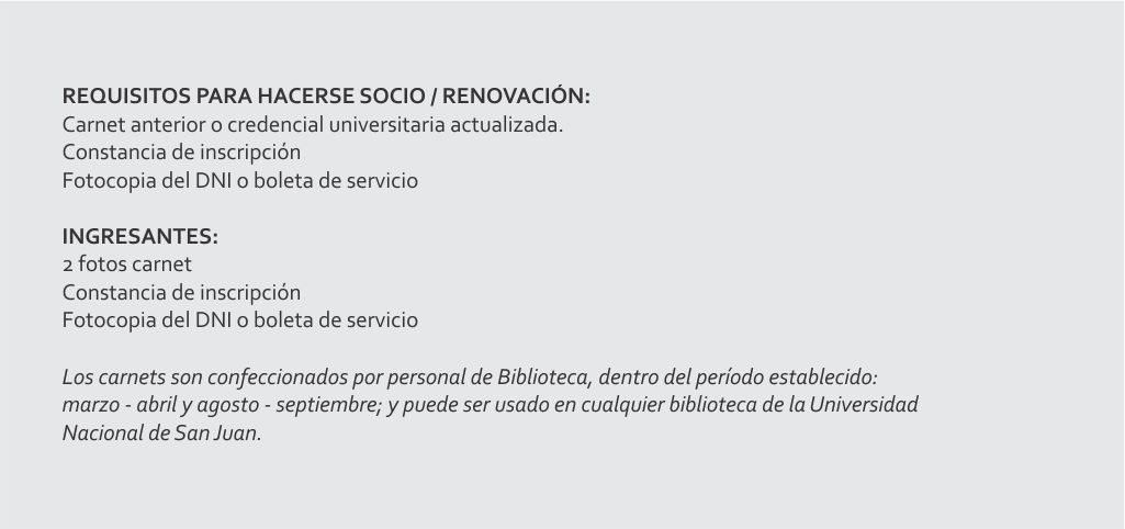 REQUISITOS BIBLIOTECA